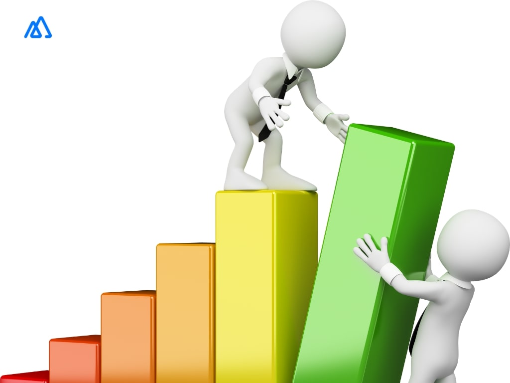 2 people and a graph