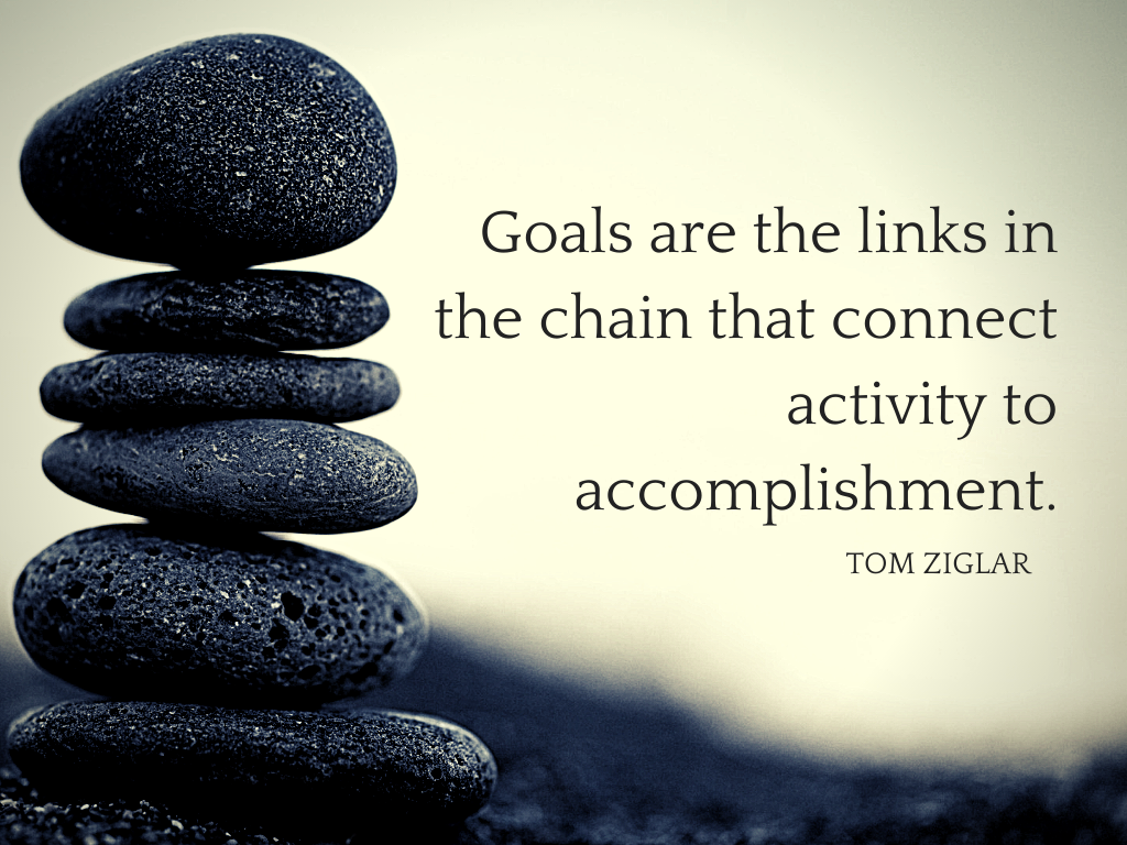 pebbles and a quote