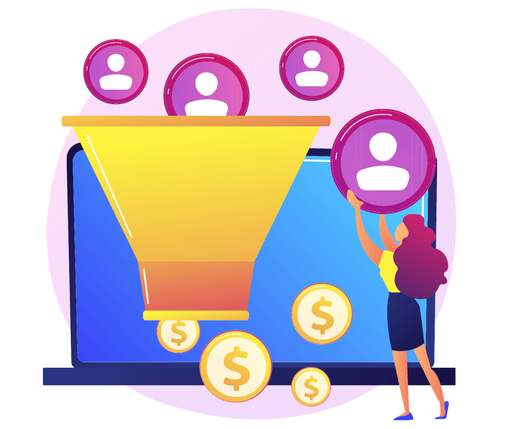 Don't let your pipeline go dry women inserting leads into the pipeline.