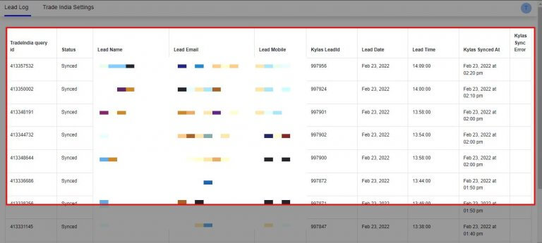 TradeIndia Integration