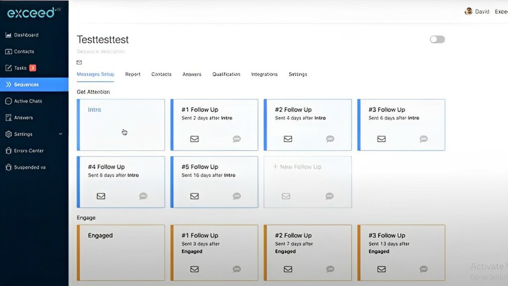 Exceed Dashboard