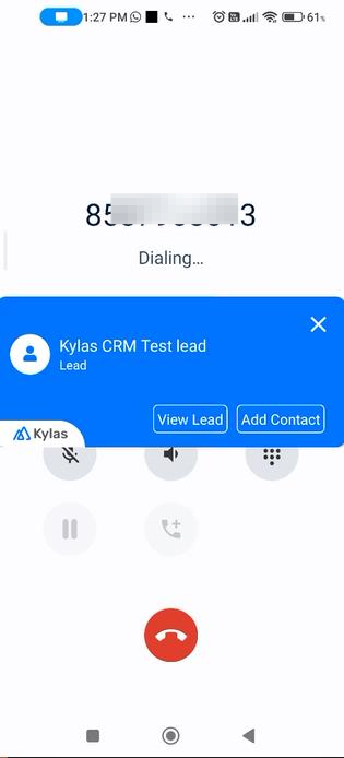 Kylas Dialer